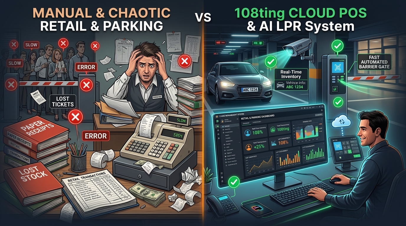 Manual chaos vs 108ting cloud and AI LPR